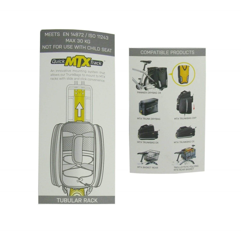 Topeak TA2152B Uni-Super Tourist Fat Bike MTX 2.0 Rack – The Bikesmiths