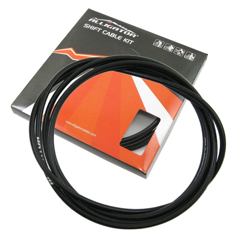 Image of Alligator Premium Super Fortress 5mm Shift Housing & Cable Set - TheBikesmiths
