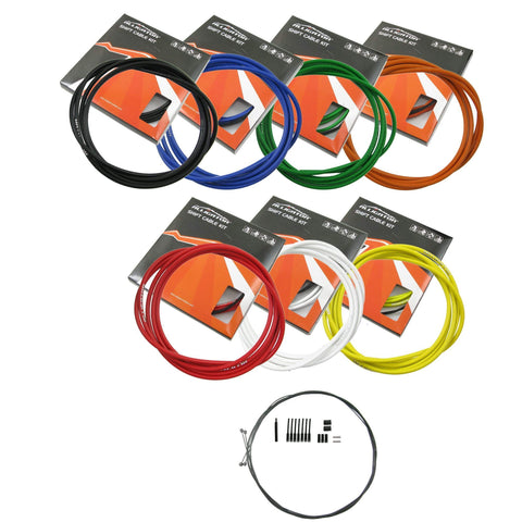 Image of Alligator Premium Super Fortress 5mm Shift Housing & Cable Set - TheBikesmiths
