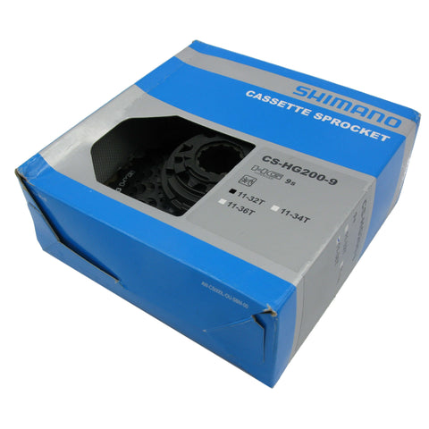 Image of Shimano Altus HG-200 9 Speed Cassette - TheBikesmiths