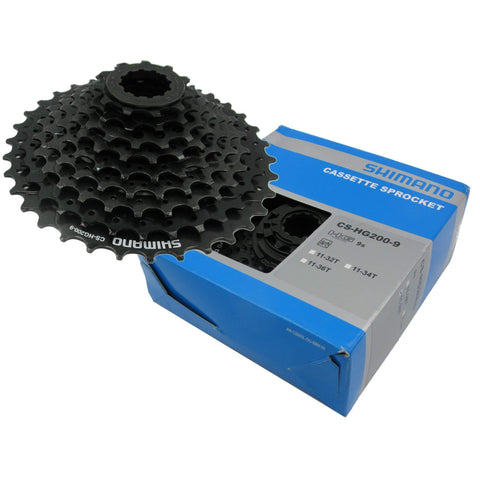 Image of Shimano Altus HG-200 9 Speed Cassette - TheBikesmiths