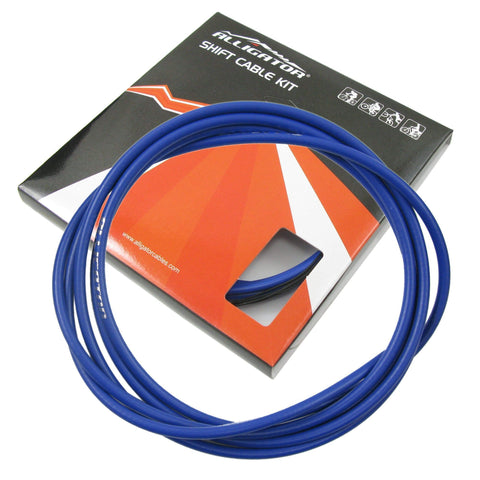 Image of Alligator Premium Super Fortress 5mm Shift Housing & Cable Set - TheBikesmiths