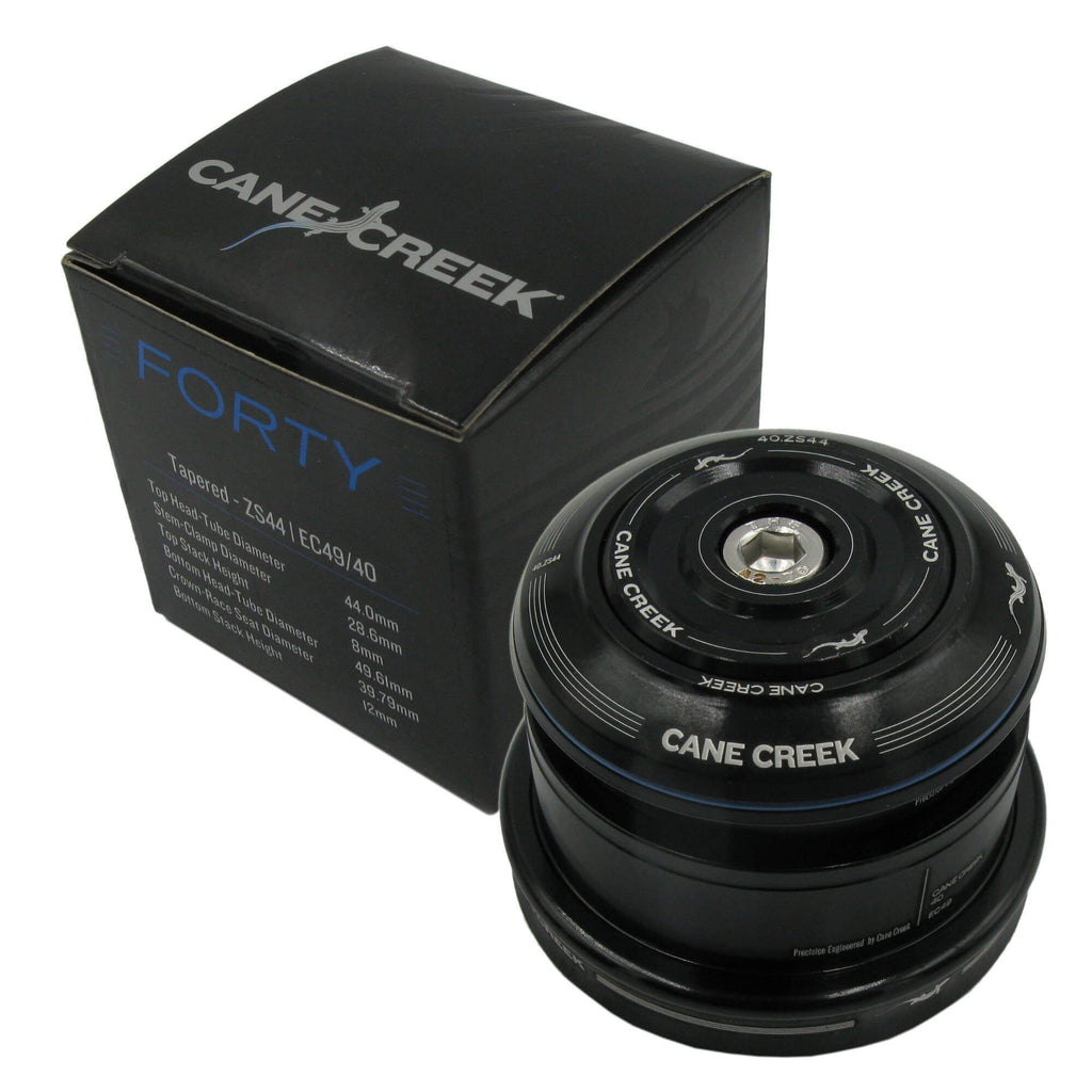 Cane Creek 40-Series ZS44/28.6/H8 EC49/40/H12 Tapered Threadless Headset - TheBikesmiths