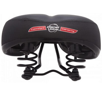 Planet Bike Mens Comfort Web Spring Saddle The Bikesmiths