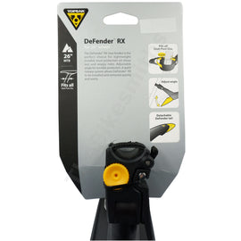 Topeak TC9606 Defender-RX 26" Clip-On Rear Fender - TheBikesmiths