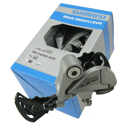 Image of Shimano Alivio RD-T4000 SGS 9 speed Rear Derailleur - TheBikesmiths