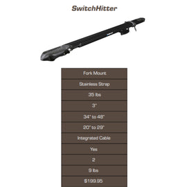 Rockymounts SwitchHitter LS Roof Mount Bike Rack - The Bikesmiths