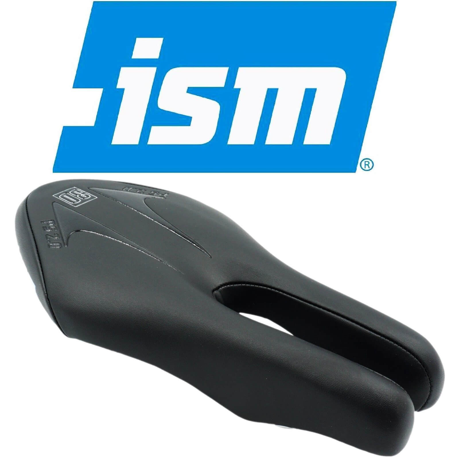 ISM PS 2.0 Saddle Black Ergonomic Split Seat - TheBikesmiths