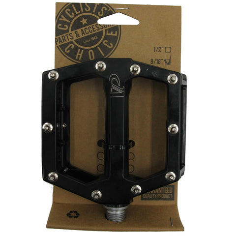 Image of VP Components VP-531 Aluminum Sealed Platform Pedals w-Pins - TheBikesmiths