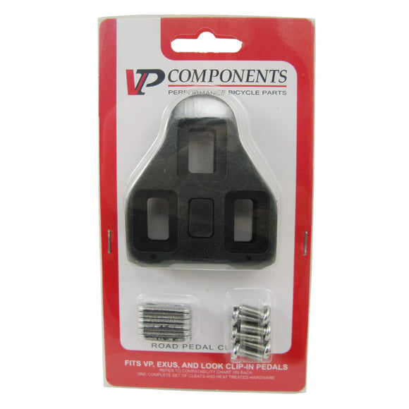 VP Components VP-BLK1 Look Delta Style Cleats Black No Float - TheBikesmiths