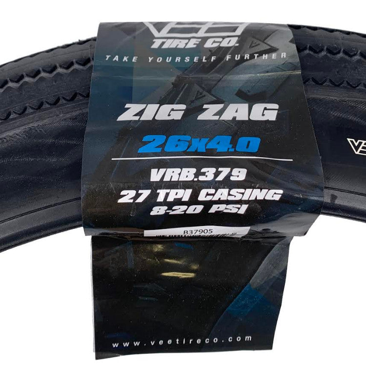 Vee ZigZag 26x4.0 Fat Bike Tire