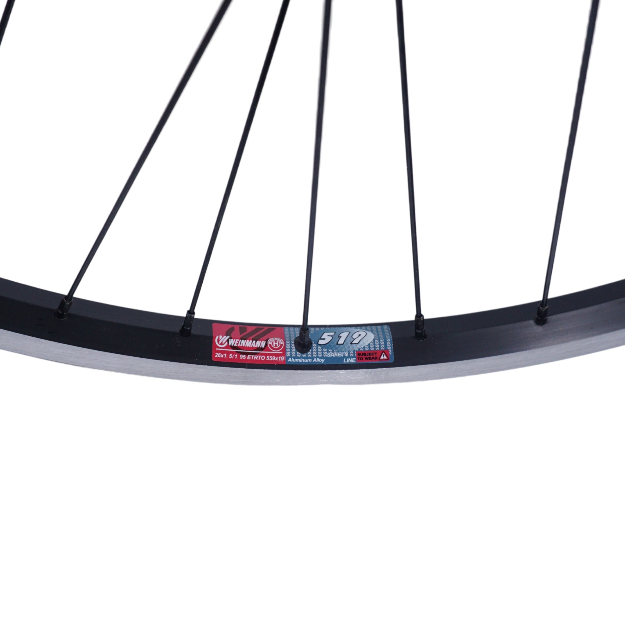 Weinmann 519 26" Black Freewheel Mountain Bike Wheelset - The Bikesmiths