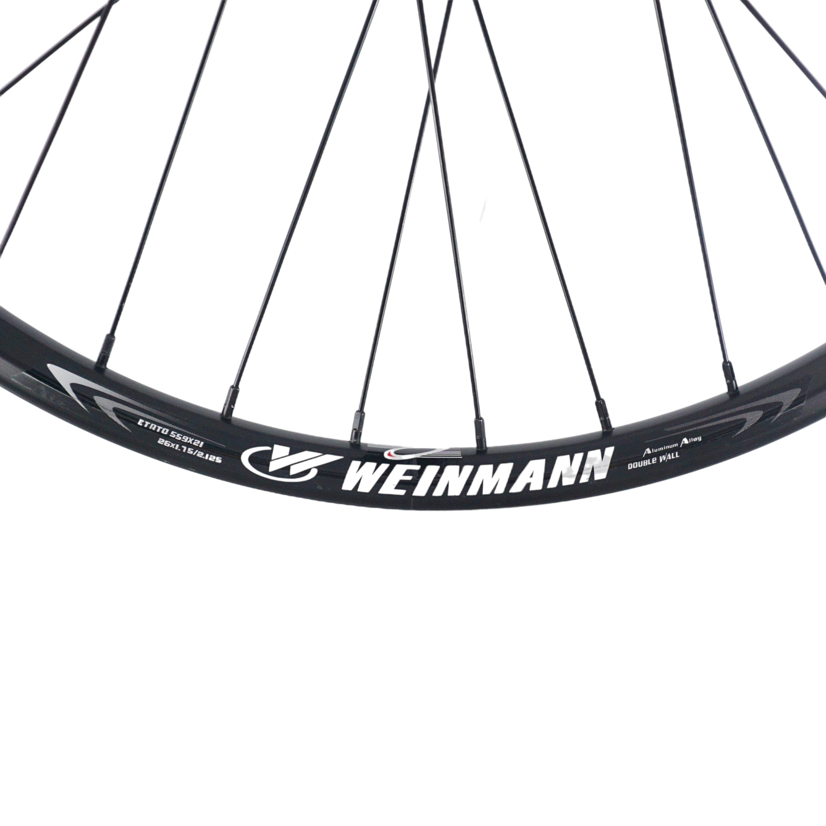 Weinmann XM280 26 Black Alloy Disc Front OR Rear Bike Wheels - The Bikesmiths