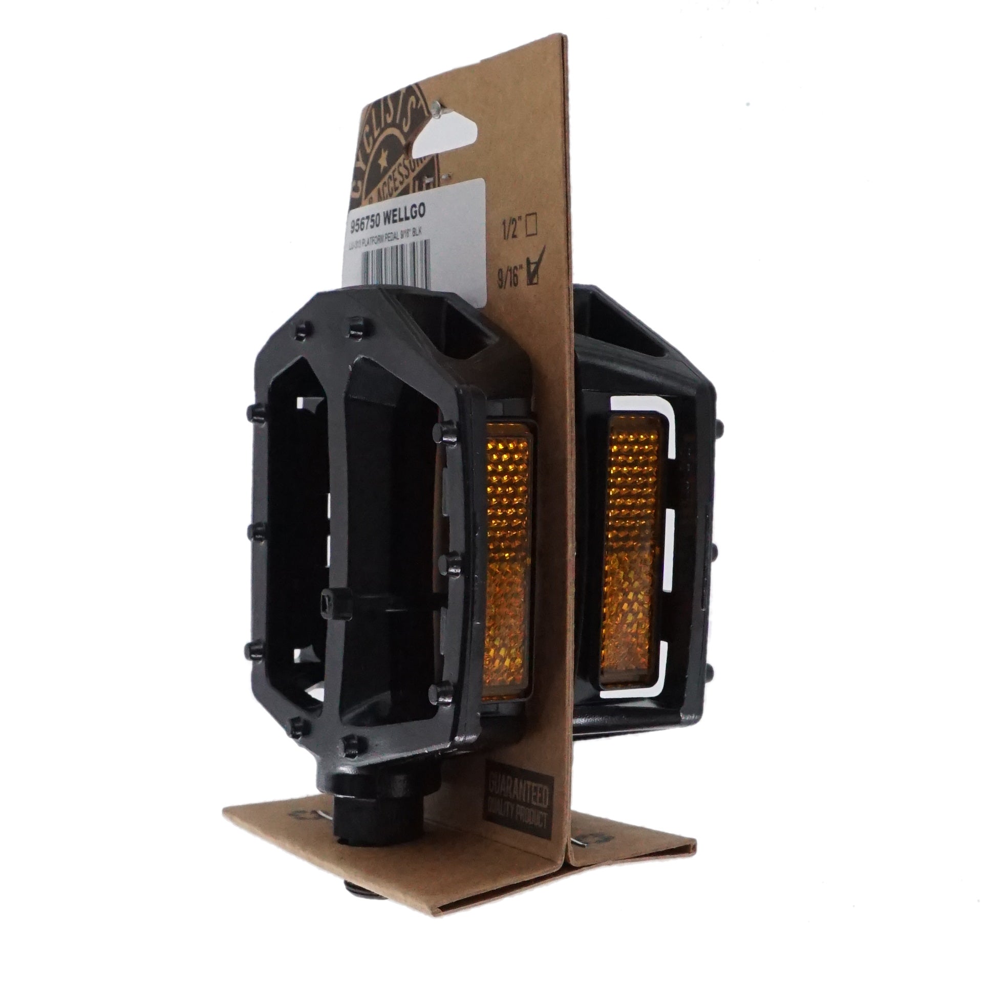 Wellgo LU-313 Aluminum Platform Pedals 9/16