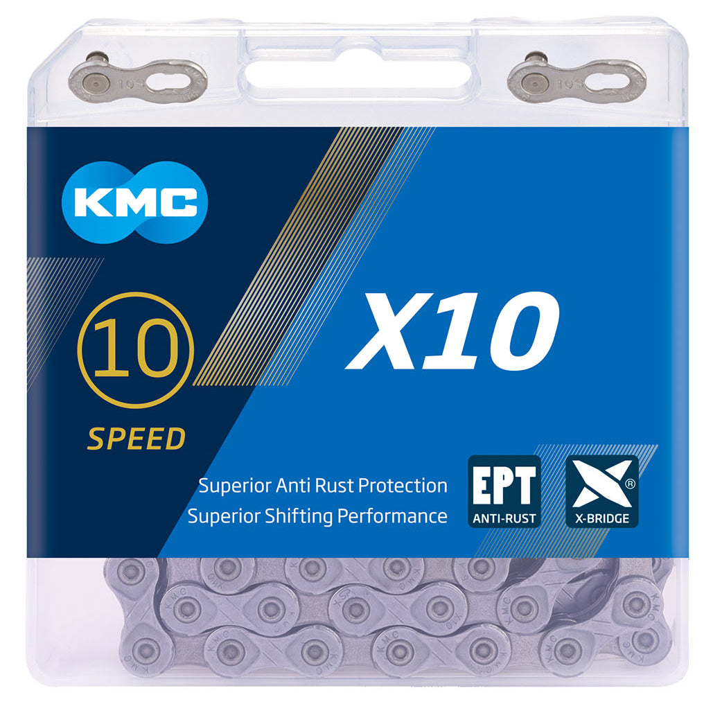 KMC X10 EPT Eco Proteq 10 Speed Chain - The Bikesmiths