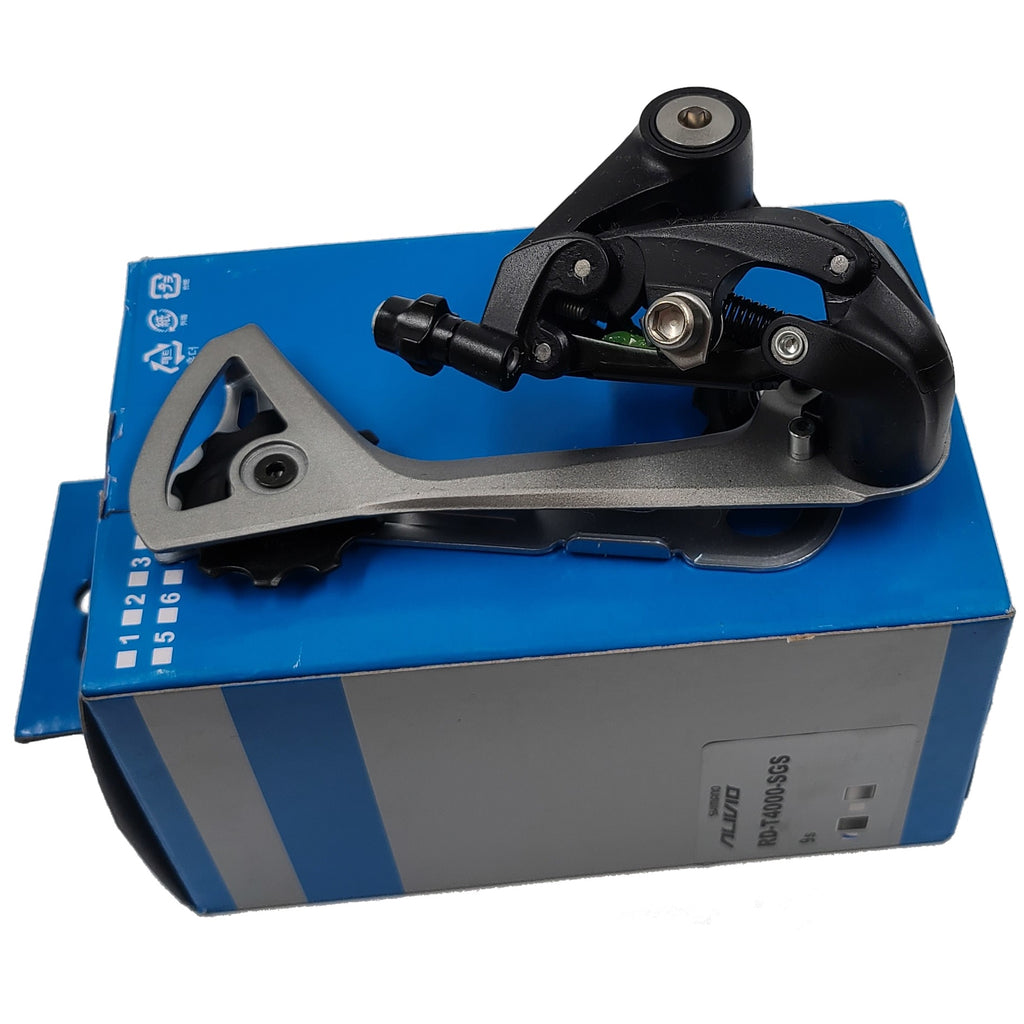 Deragliatore Posteriore Shimano Alivio 9 Velocità A Gabbia Lunga - Foto 13