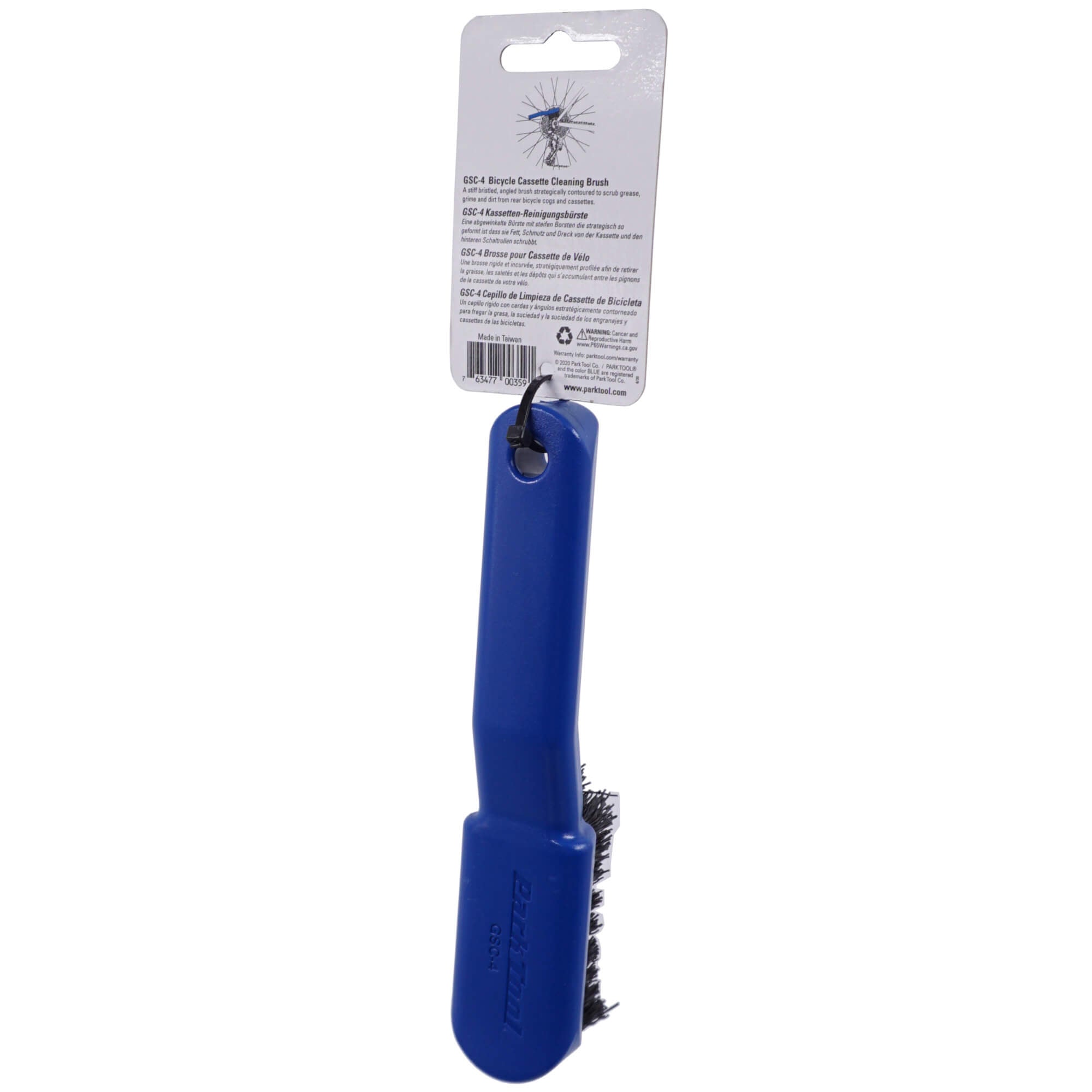 Park Tool GSC-4 Bicycle Cassette Cleaning Brush - The Bikesmiths