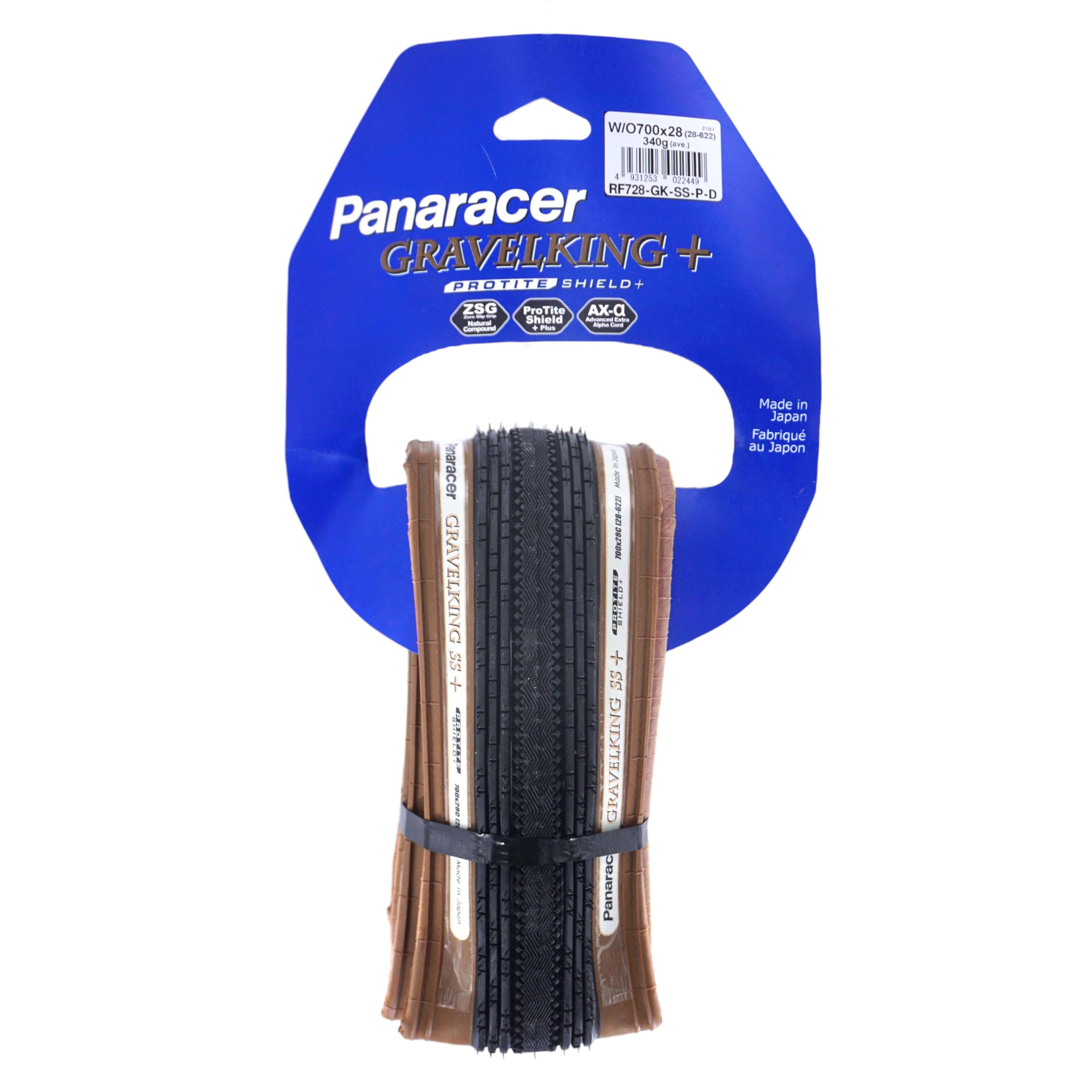 Buy brownwall Panaracer GravelKing SS + Plus ProTite 700x28 Semi-Slick Tire