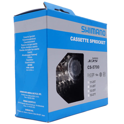 Image of Shimano 105 CS-5700 10 Speed Cassette