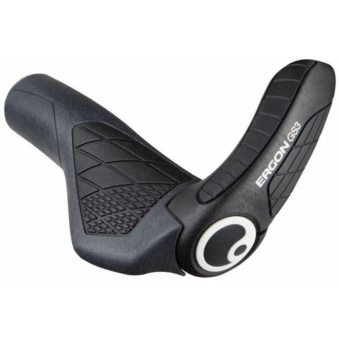 Image of Ergon GS3 Lock On Grips w/ Bar Ends - TheBikesmiths