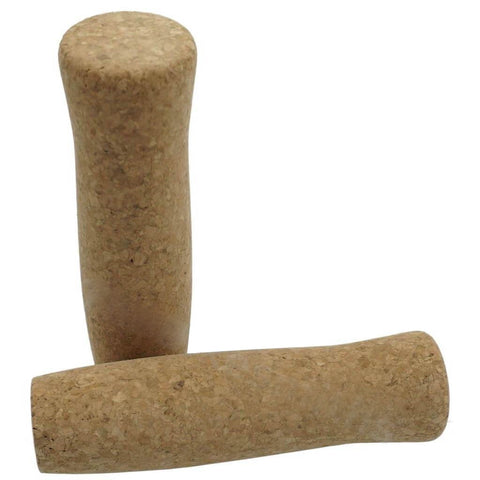 Image of End Zone VLG-048 Natural Cork Grips 130mm - TheBikesmiths