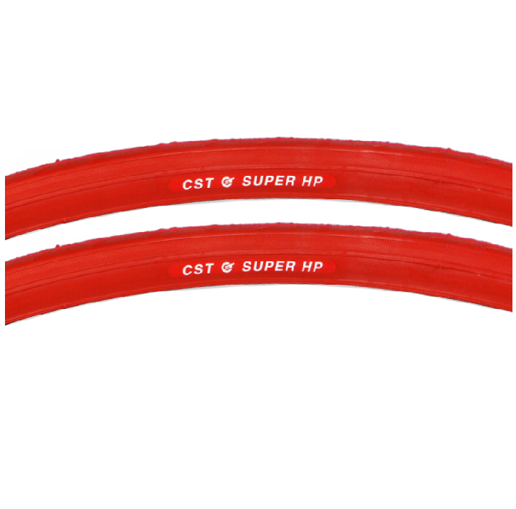 Buy red CST c740 27x1-1/4 Colored Tires