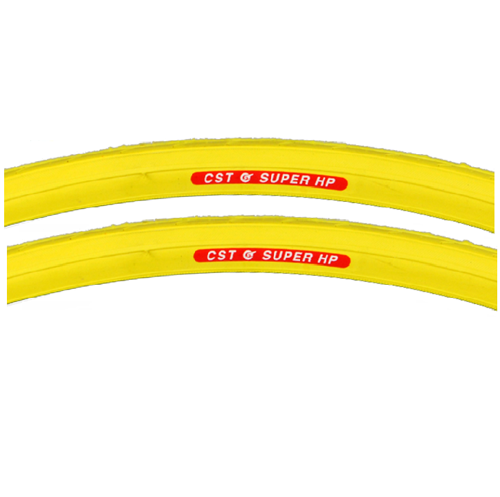 Buy yellow CST c740 27x1-1/4 Colored Tires