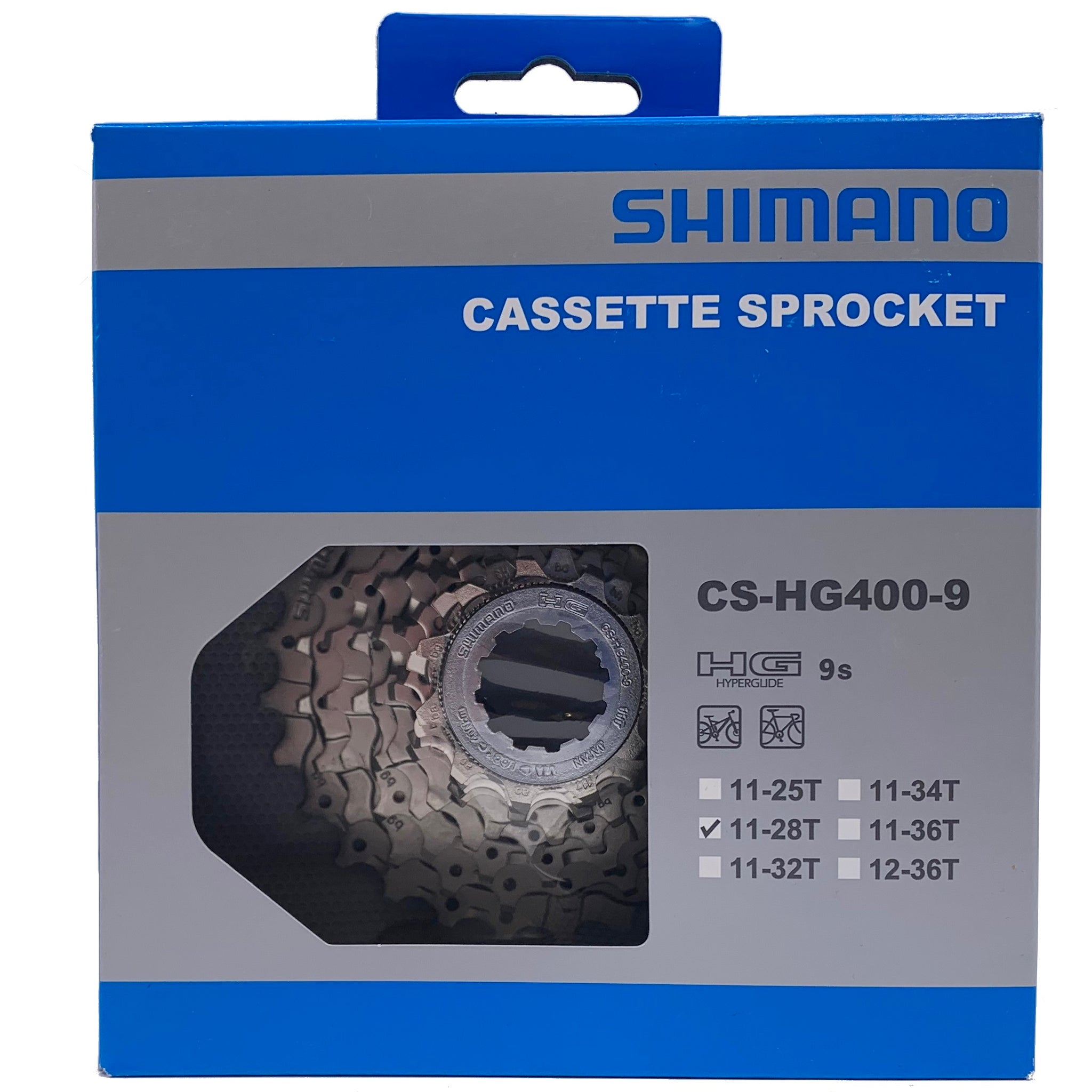 Shimano Alivio CS-HG400 9-Speed Cassette - The Bikesmiths