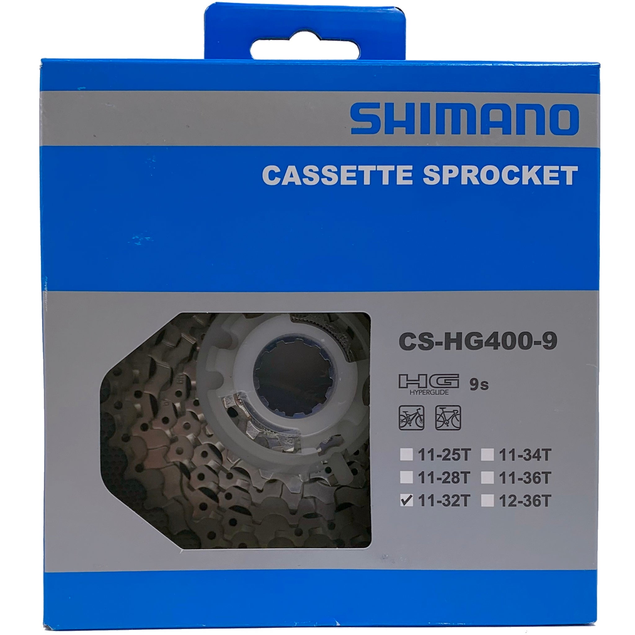 Shimano Alivio CS-HG400 9-Speed Cassette - The Bikesmiths