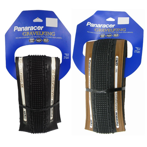 Image of Panaracer Gravel King SK TLC 700c Tubeless Ready Folding Tire - TheBikesmiths