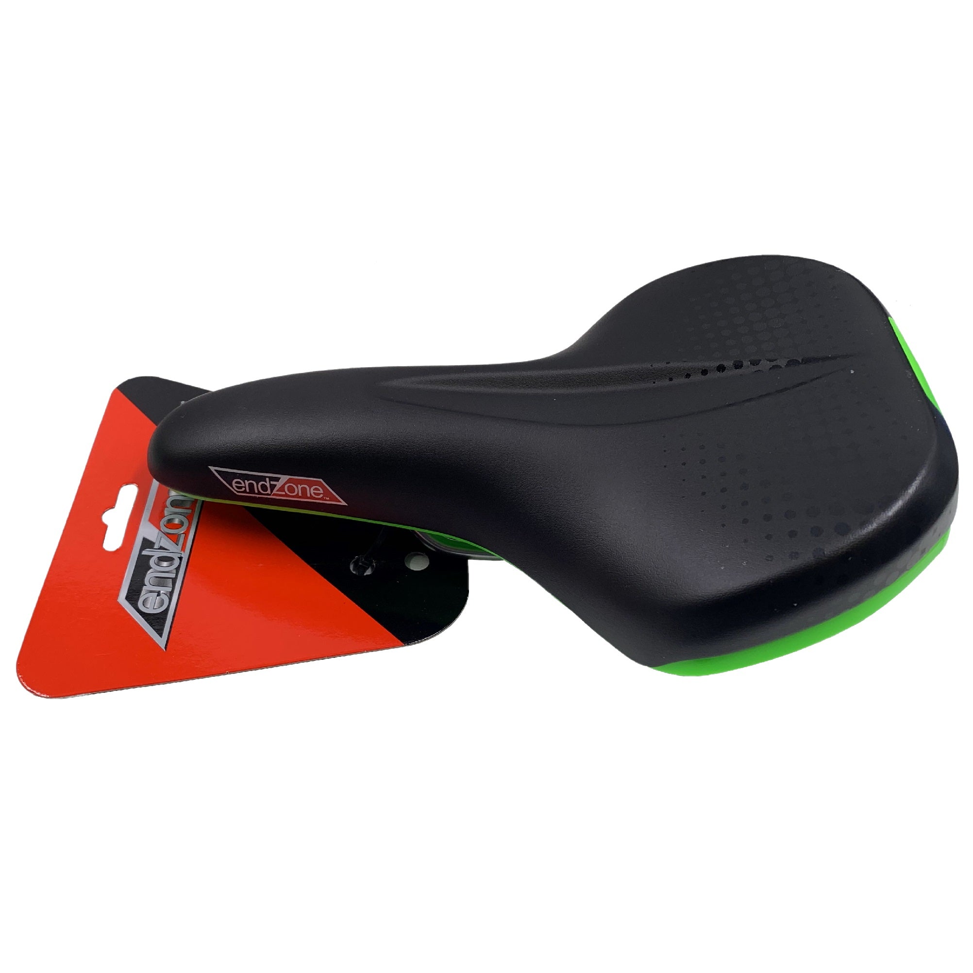 End Zone City Unisex Comfort Saddle Double Density Gel with Indent - The Bikesmiths