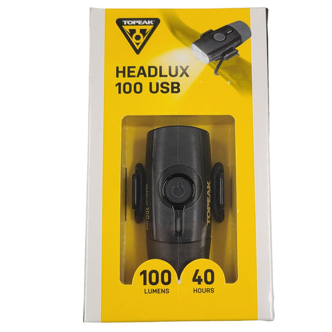Image of Topeak TMS096B Headlux 100 USB Rechargeable Light