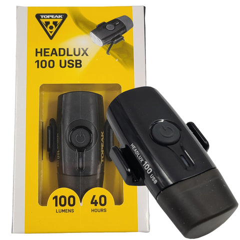 Image of Topeak TMS096B Headlux 100 USB Rechargeable Light