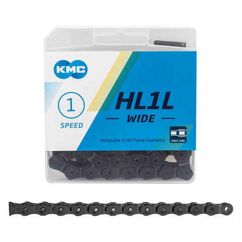 Image of KMC HL1L Wide 1/8-inch Half Link Chain - TheBikesmiths