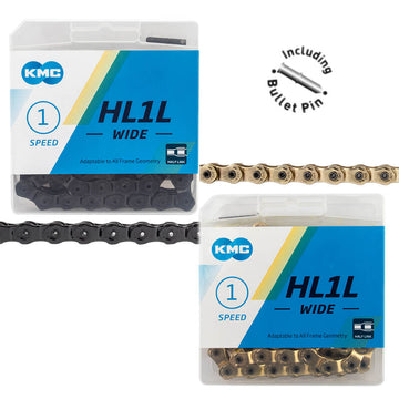 KMC HL1L Wide 1/8-inch Half Link Chain - TheBikesmiths