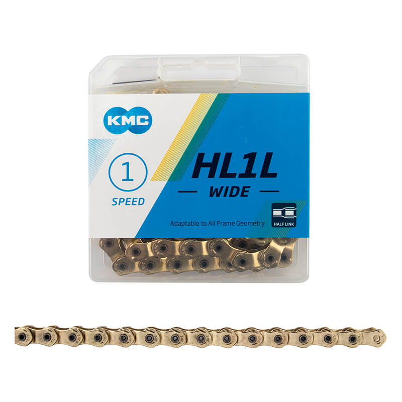 KMC HL1L Wide 1/8-inch Half Link Chain - TheBikesmiths