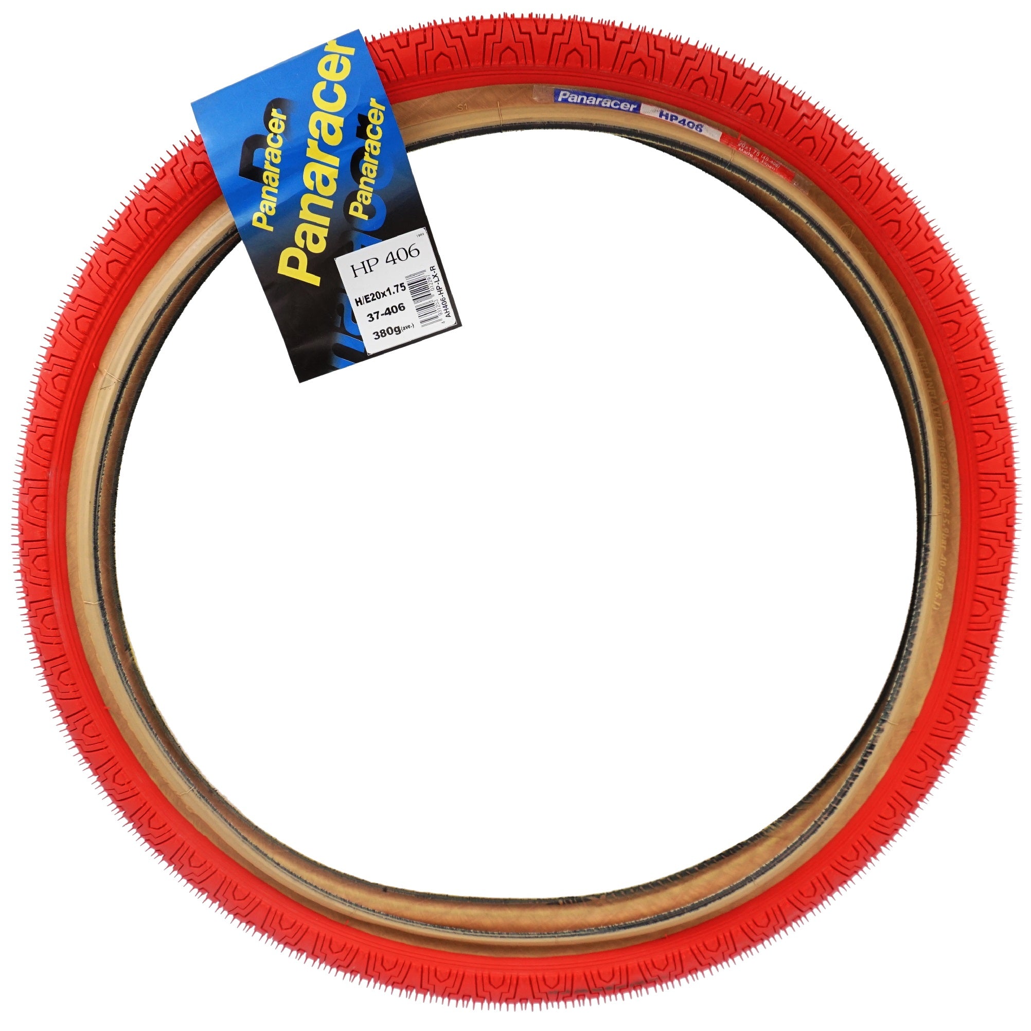 Neumático BMX Panaracer HP406 20 Pulgadas - Ligero, De Alta Calidad, Agarres En Pavimento | Para Bicicletas BMX