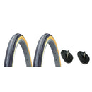 K35 27x1-1/4 Gum-wall Tire with Presta tube