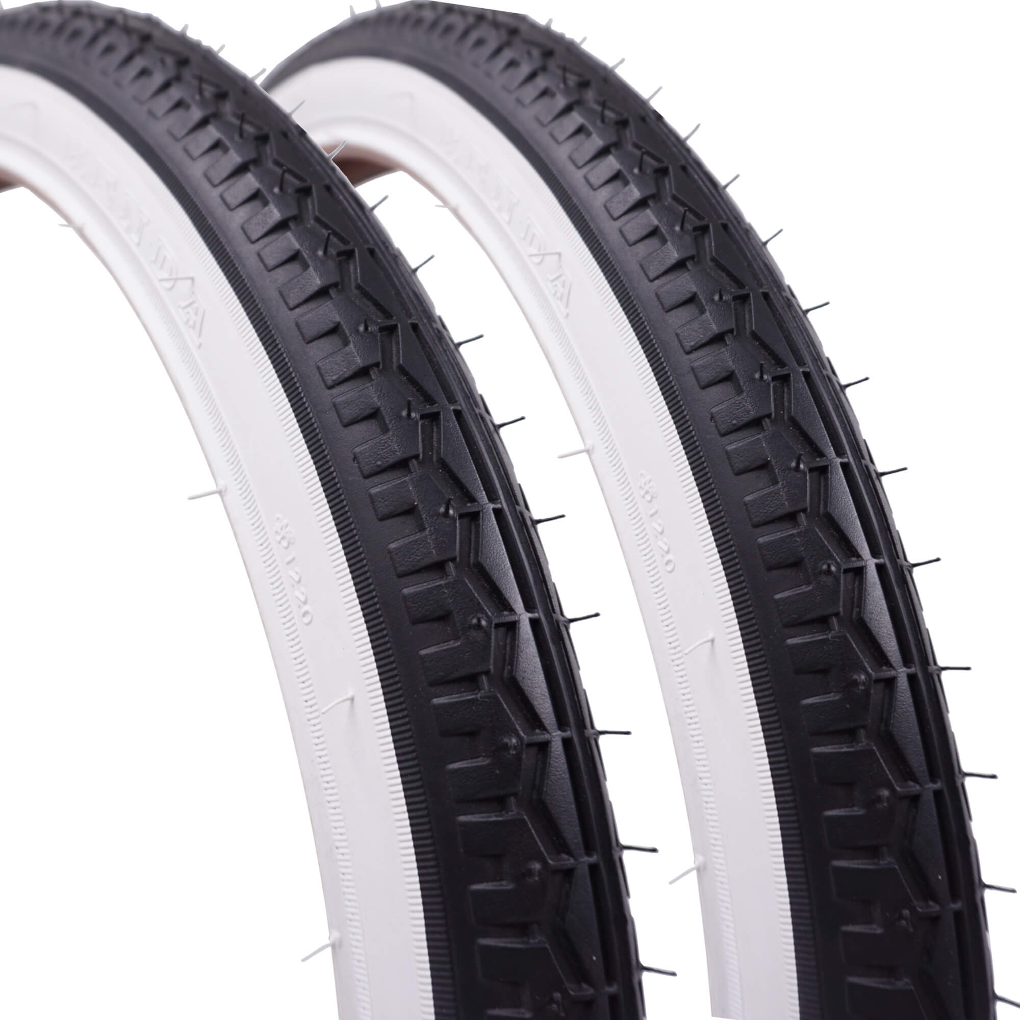 Kenda K123 Classic Street 20x1.75 Whitewall or Black Tire - The Bikesmiths