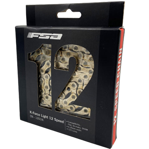 Image of FSA K-Force Light MTB 12 Speed Chain Nickel Plated