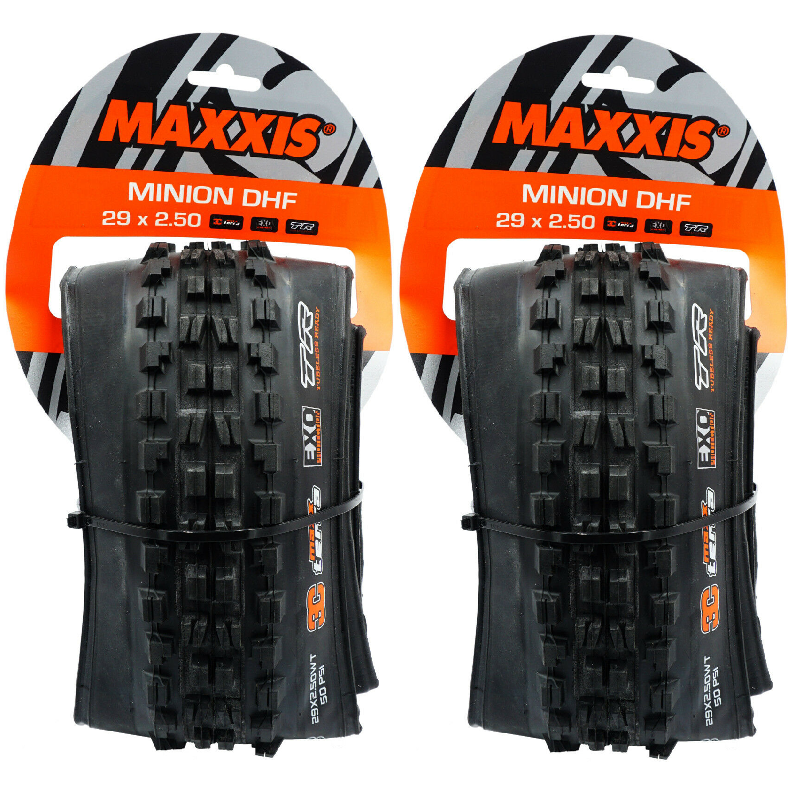 Maxxis Minion DHF 29x2.5 3C EXO Tubeless Ready Wide WT Folding Tire - TheBikesmiths