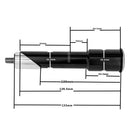 Origin8 Quill Stem - Adapter 22.2-28.6 (1"-1-1/8") - TheBikesmiths