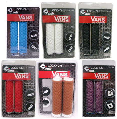 Image of ODI Vans Lock-On 130mm Lock On Grips - TheBikesmiths