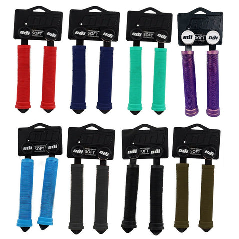 Image of ODI Longneck Flangless BMX Grips 160mm