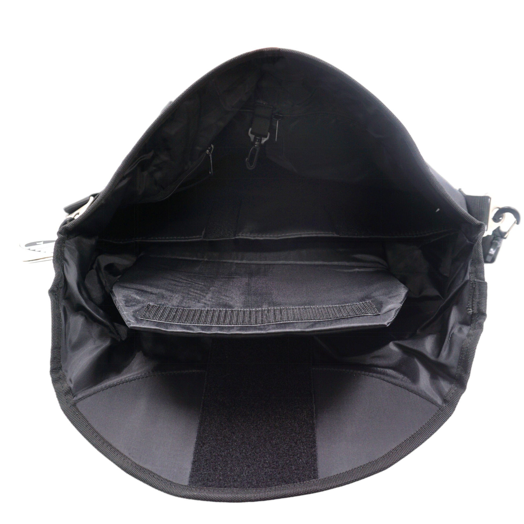 Sunlite Messenger Bag Black Gray Waterproof
