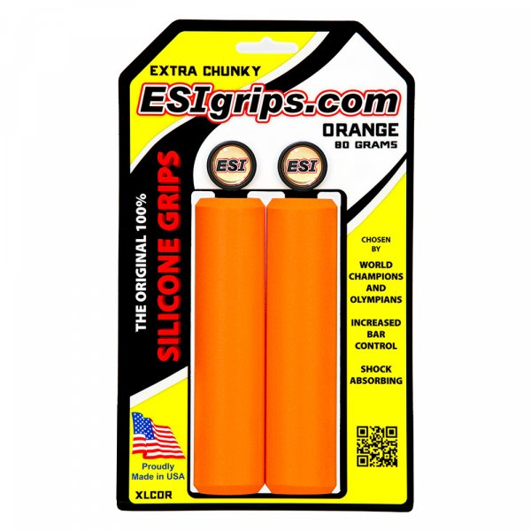 Buy orange ESI Extra Chunky 130mm Grips