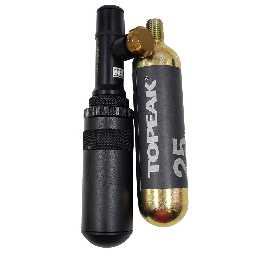 Kit de reparación tubeless Topeak Tubi Master + bombona co2 16 g LordGun  tienda de bicicletas online