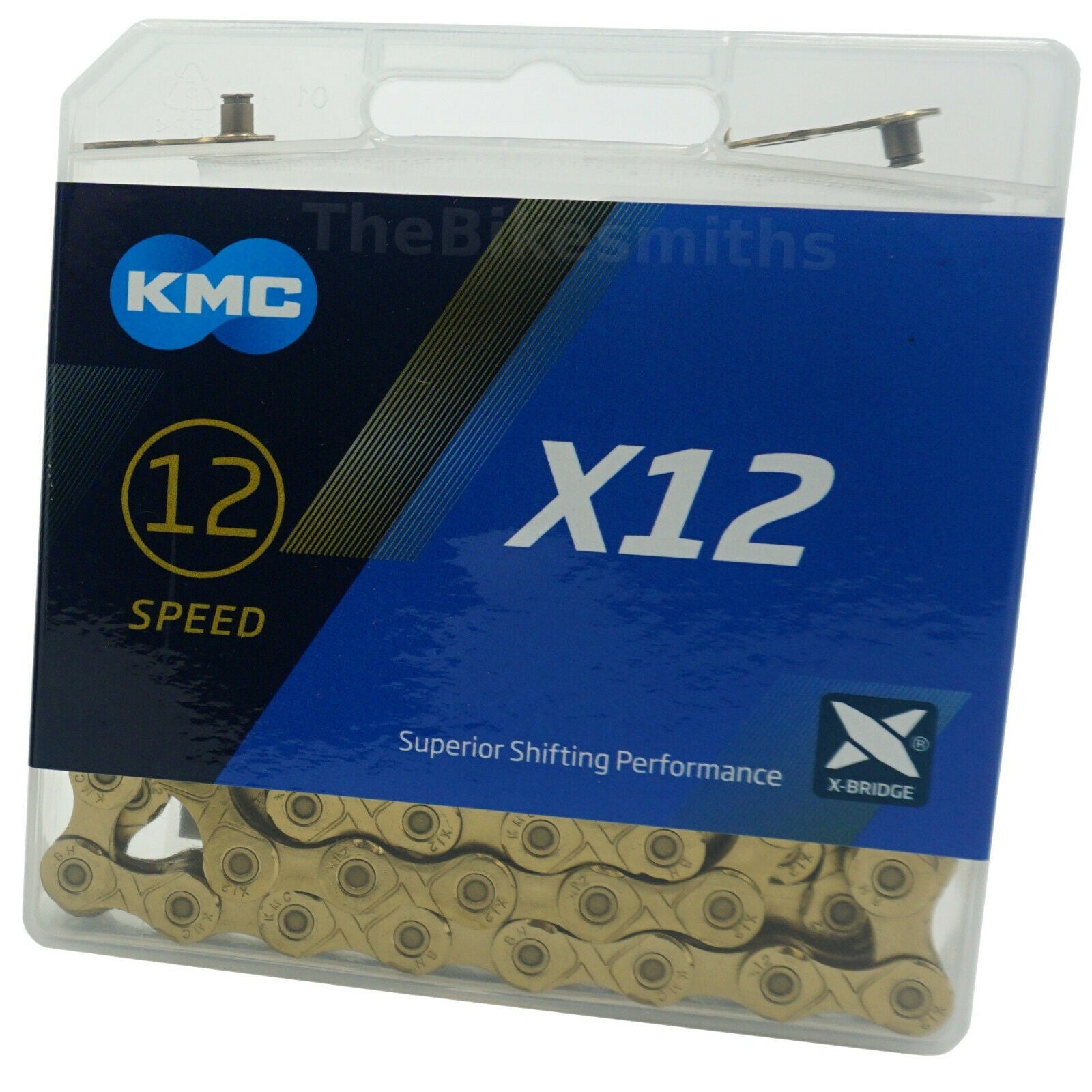KMC X12-TI 12 Speed Chain - TheBikesmiths