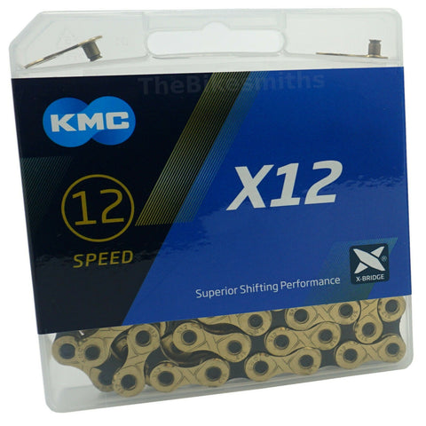Image of KMC X12-TI 12 Speed Chain - TheBikesmiths