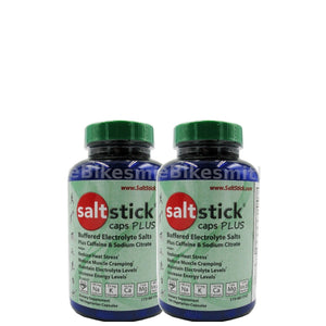 SaltStick Buffered Electrolyte Capsules Plus Caffiene - 2 Pack - TheBikesmiths